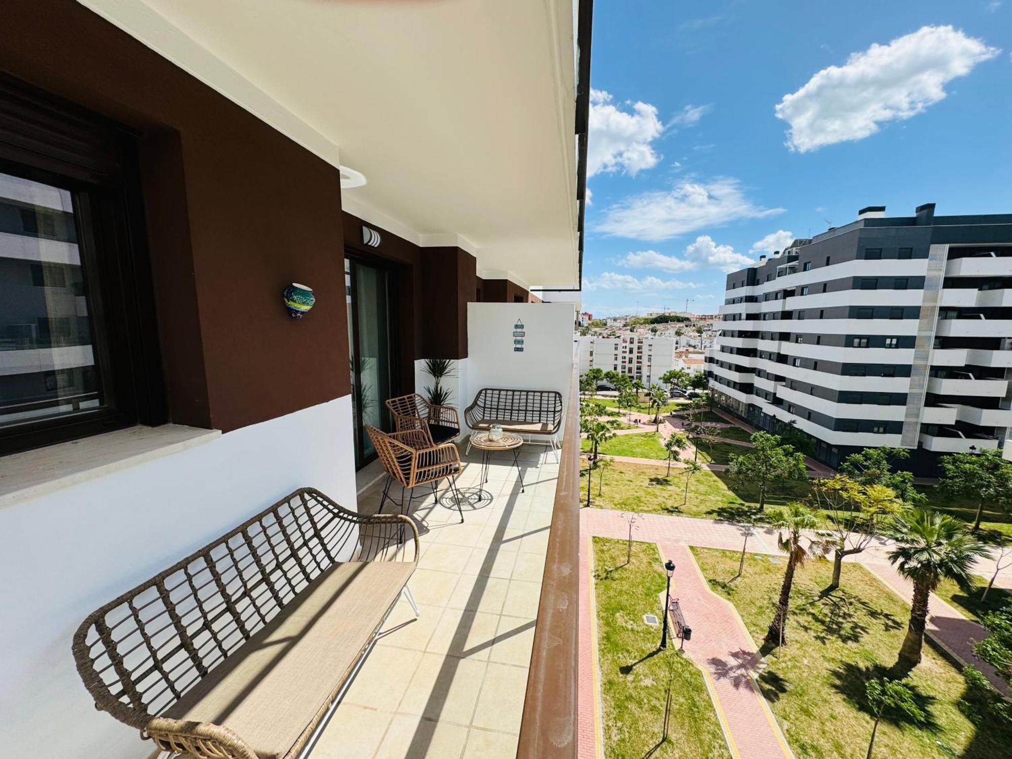 Parking Privado! Sol Y Mar Tu Hogar En La Costa Apartment Естепона Екстериор снимка